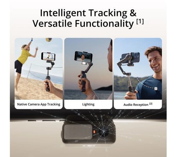 DJI Osmo Mobile 7P Smartphone Gimbal Silver - Image 3