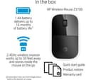 HP Z3700 Wireless Optical Mouse - Black thumbnail 6