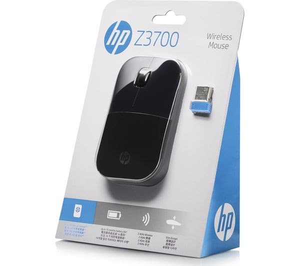 HP Z3700 Wireless Optical Mouse - Black - Image 9