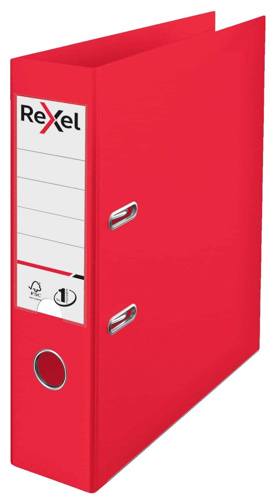 Rexel Choices A4 PP Lever Arch File 75mm Spine Red - Image 1