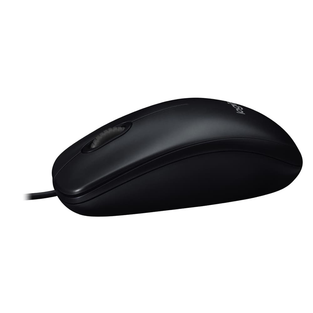 Logitech M90 Wired Ambidextrous USB Mouse Black - 910-001793 - Image 6