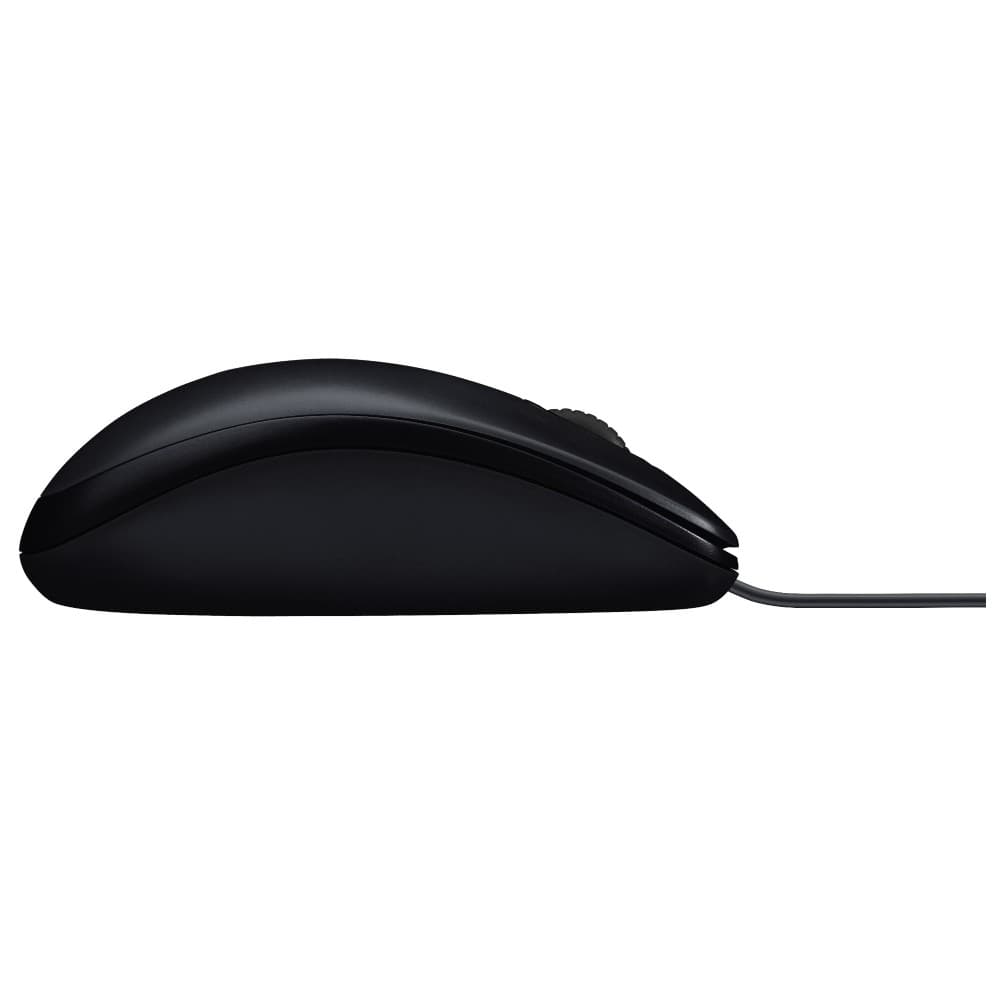 Logitech M90 Wired Ambidextrous USB Mouse Black - 910-001793 - Image 8