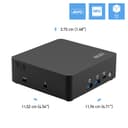 MSI Cubi NUC AI 1UMG Barebone SFF Mini Desktop PC - No RAM, No Storage, No OS - Intel Core Ultra 7 155H thumbnail 2
