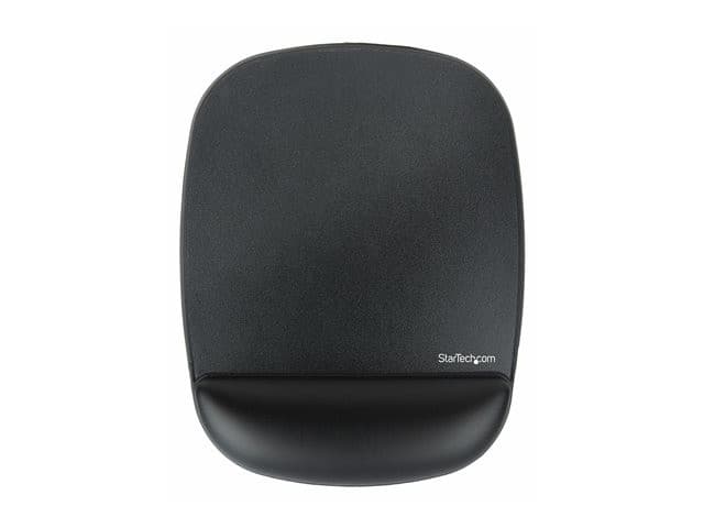 StarTech.com B-ERGO-MOUSE-PAD Ergonomic Gel Mouse Pad with Wrist Pillow Black - Image 2