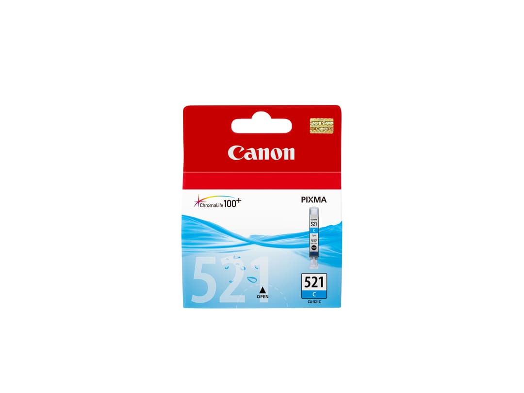 Canon CLI-521 Ink Cartridge - Cyan - Image 1