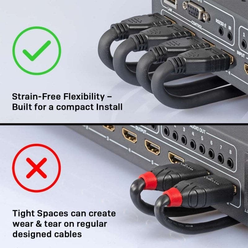 Lindy 2m 4K60Hz HDMI Cable, Flexible - Image 4