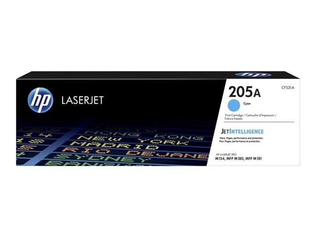 HP 205A Original LaserJet Toner Cartridge (CF531A) - Cyan - Image 4