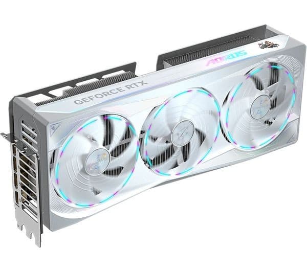 GIGABYTE GeForce RTX 5080 16 GB GDDR7 AORUS MASTER ICE Graphics Card