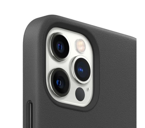 APPLE iPhone 12 Pro Max Leather Case with MagSafe - Black - Image 3