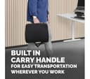 FELLOWES Breyta Comfort Back Cushion - Black thumbnail 2