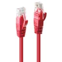 Lindy 0.5m Cat.6 U/UTP Ethernet Cable, Red thumbnail 1