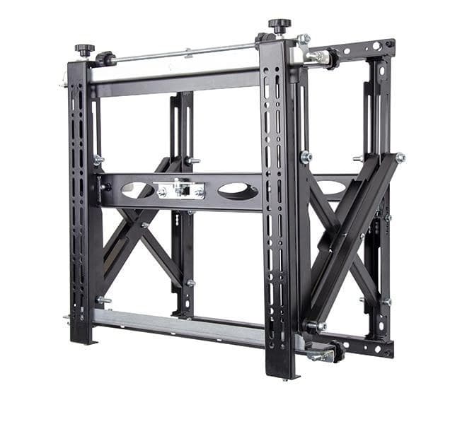 B-Tech BT8310XL/B Heavy Duty Pop-Out Flat Screen Wall Mount, 42-120", up to VESA 600 x 400, 125 kg, Black - Image 1