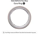 Oura Ring 4 Smart Ring - Rose Gold, Size 10 thumbnail 2