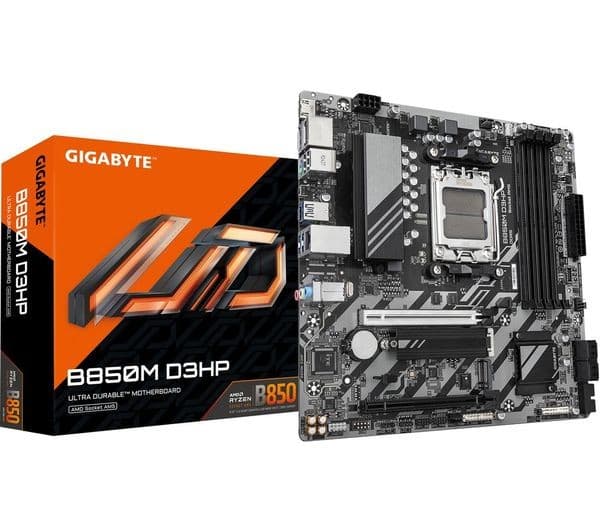 GIGABYTE B850M D3HP AMD B850 Micro ATX Socket AM5 DDR5 Motherboard - Image 2