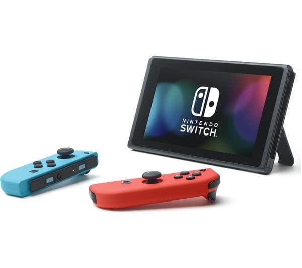 Nintendo Switch Console Neon Red & Blue - Image 9