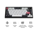 Keychron Q6 HE Full-Size Wireless Mechanical Gaming Keyboard - Carbon Black thumbnail 5