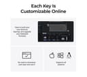 Keychron Q6 HE Full-Size Wireless Mechanical Gaming Keyboard - Carbon Black thumbnail 6