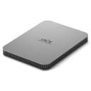 LaCie 1TB USB-C Mobile Hard Drive - Silver thumbnail 2