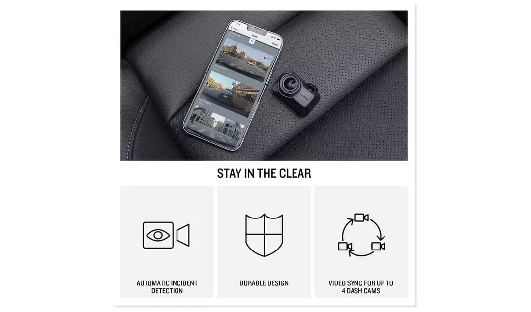 Garmin Mini 3 Dash Cam Black - Image 4