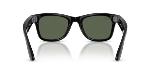 Ray-Ban Meta Wayfarer Gen 2 Smart Glasses Shiny Black Transitions Graphite Green - 50-22 - Image 3