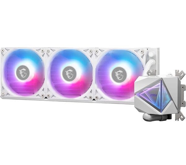 MSI MAG CORELIQUID I360 CPU Cooler White - Image 6