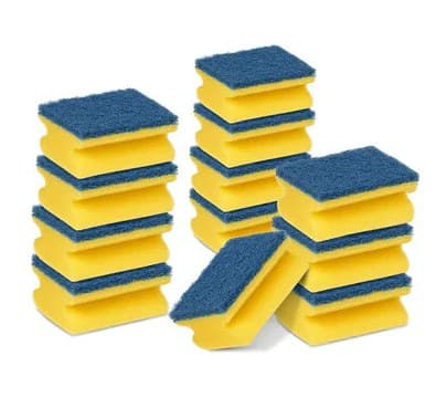 3M Delicate sponge Rectangular Blue, Yellow 12 pc(s)