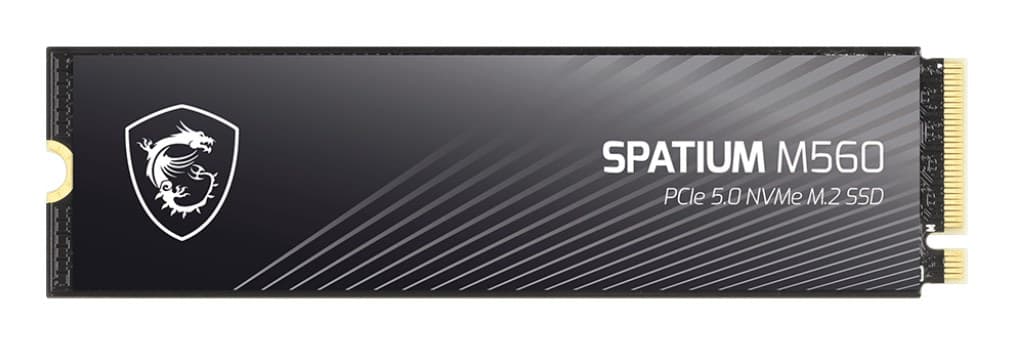 MSI Spatium M560 PCIE 5.0 NVME M.2 2 TB PCI Express 5.0 3D NAND - Image 2