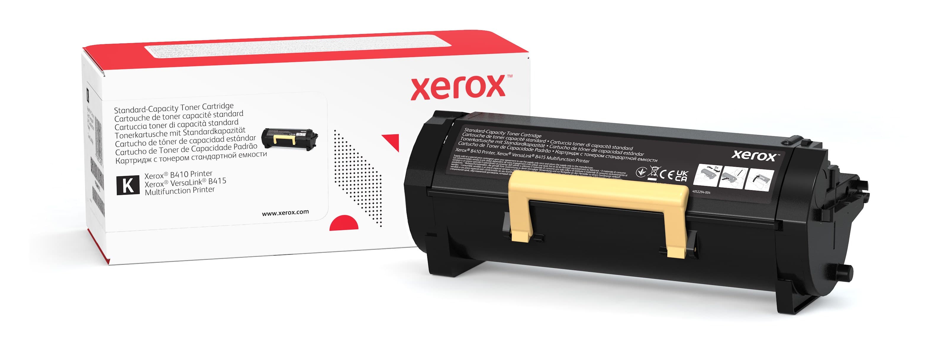 Xerox Genuine B410 Printer / VersaLink B415 Multifunction Printer Black Standard Capacity Toner Cartridge (6000 Pages) - 006R04725