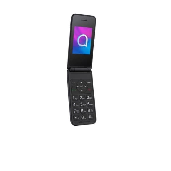 Alcatel 3082 4G Flip Mobile Phone 2.4 Inch 1380mAh 1MP Camera Bluetooth Charging Station - Grey - Image 2