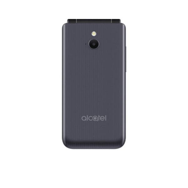 Alcatel 3082 4G Flip Mobile Phone 2.4 Inch 1380mAh 1MP Camera Bluetooth Charging Station - Grey - Image 3