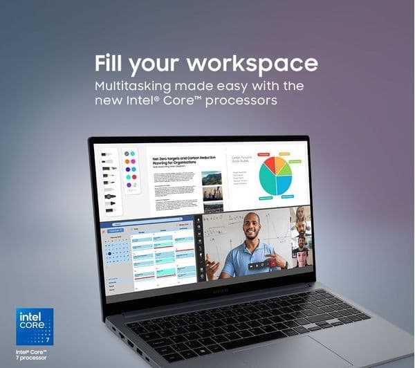 SAMSUNG Galaxy Book4 (2024) 15.6" Laptop - Intel® Core™ 7, 8 GB RAM, 512 GB SSD, Grey - Image 3