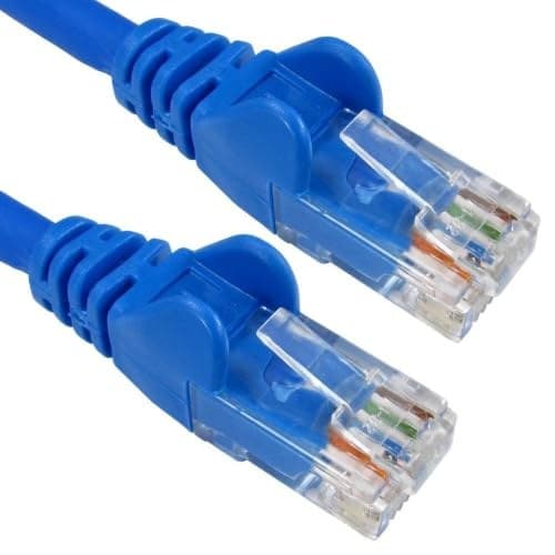 1m Scan Blue Cat 6 LSOH Snagless Moulded Patch Lead - Image 2
