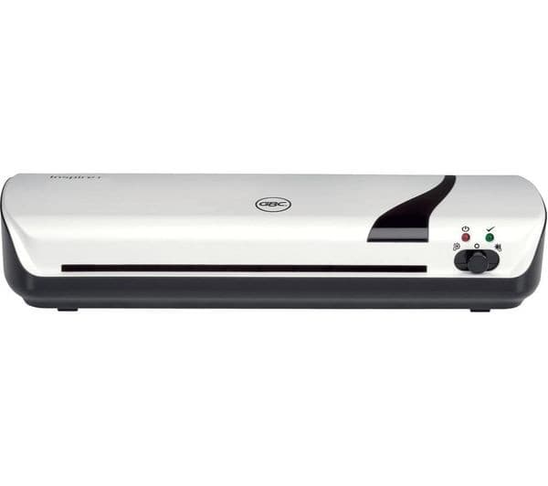 GBC Inspire+ 4-in-1 A4 Laminator Set with Trimmer & Corner Rounder - White