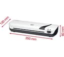 GBC Inspire+ 4-in-1 A4 Laminator Set with Trimmer & Corner Rounder - White thumbnail 2