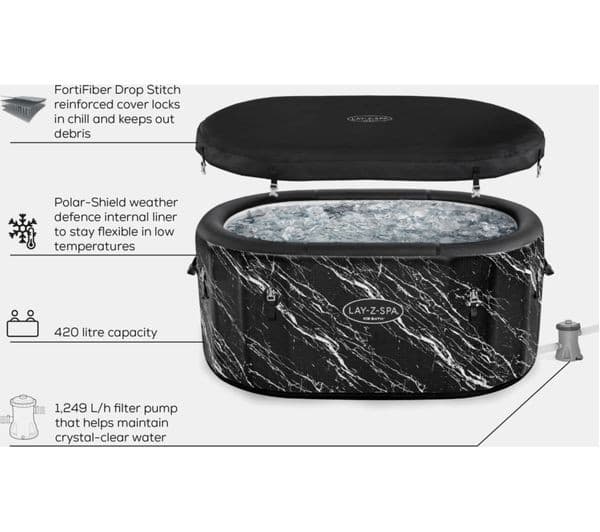 Lay-Z-Spa Glacial Dip Inflatable Ice Bath Tub - Image 5