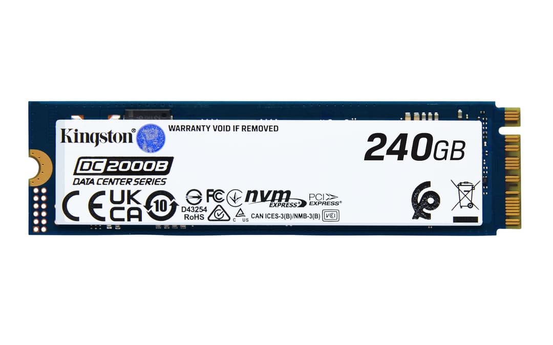Kingston Technology 240G DC2000B PCIe 4.0 M.2 2280 Enterprise SSD (Non-Heatsink) - Image 2