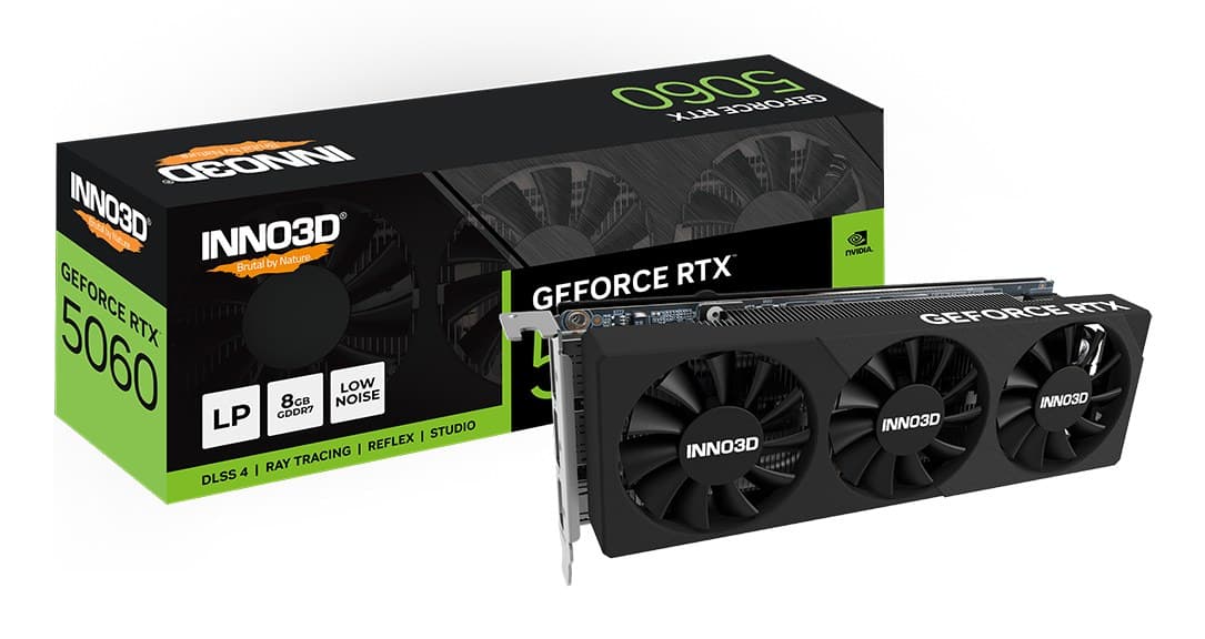 INNO3D GeForce RTX 5060 Low Profile NVIDIA 8 GB GDDR7