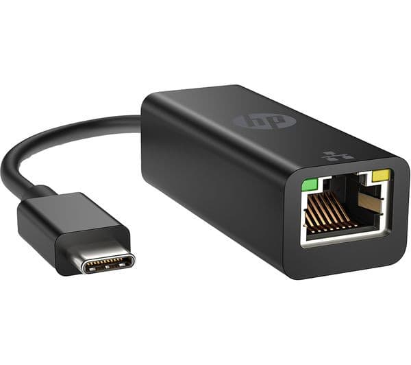 HP USB Type-C to RJ45 Gigabit Ethernet Adapter G2 Black (4Z534AA)