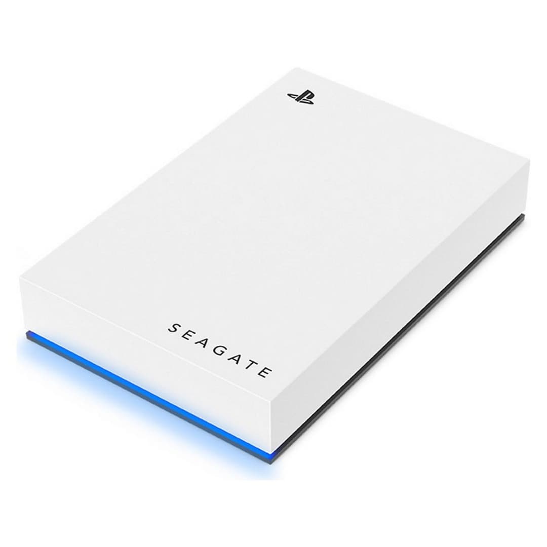 Seagate 5TB Game Drive For PS4 & PS5 - External Hard Drive, USB 3.0, White - Image 3