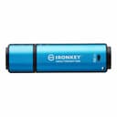Kingston Technology IronKey VP50 USB flash drive 32 GB USB Type-C 3.2 Gen 1 (3.1 Gen 1) Black, Blue thumbnail 1