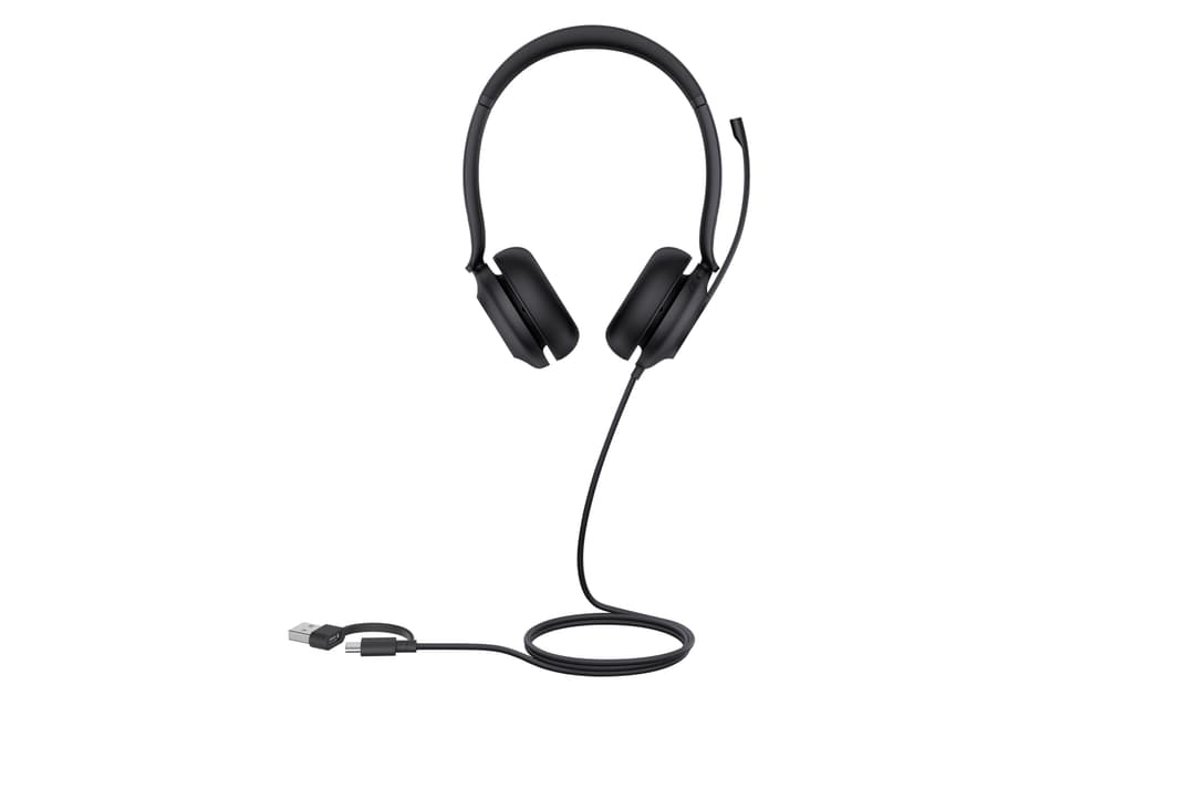 Yealink UH35 Dual UC USB-C/A Headset Wired Head-band Office/Call center USB Type-C / USB Type-A Black - Image 1