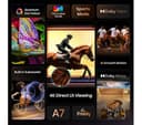 Hisense 65A7QTUK A7Q 65" 4K QLED Smart TV with Freely thumbnail 3