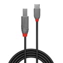 Lindy 2m USB 2.0 Type C to B Cable, Anthra Line thumbnail 2