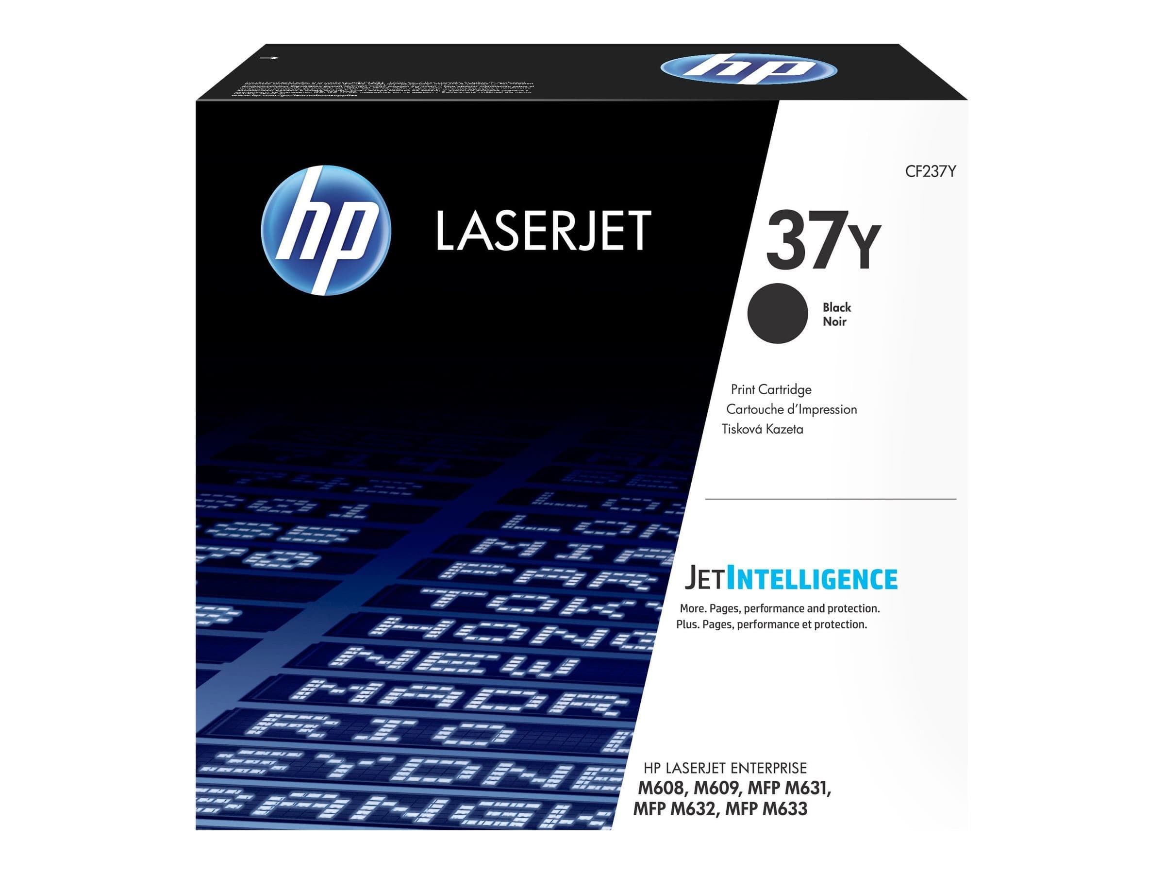 HP 37Y - Extra High Yield - black - original - LaserJet - toner cartridge (CF237Y)
