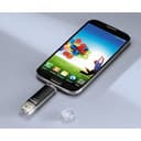 Hama Laeta Twin USB Flash Drive, USB 3.0, 128 GB, 40 MB/s, black thumbnail 4
