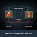 Arctic Liquid Freezer III Pro 360 ARGB Intel/AMD AIO Liquid Cooler - Black thumbnail 9