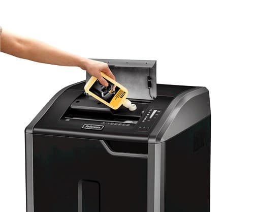 Fellowes 425Ci paper shredder Cross shredding 30 cm Black, Silver - Image 3