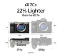 Sony a7C II Mirrorless Camera Body Only - Silver thumbnail 2