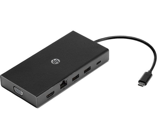 HP Travel 11-Port USB-C Hub Black - Image 9