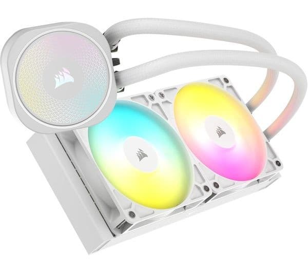 CORSAIR Nautilus RS ARGB Liquid CPU Cooler - 240 mm, White - Image 3